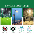 The lowest price indoor outdoor 60W led corn light Supper quality high lumen  IP64 without fan lighting popular led lamp